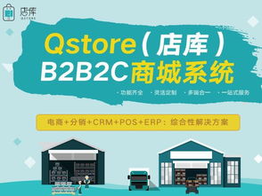 qstore 店库 b2b2c商城系统助力企业在市场走的更远